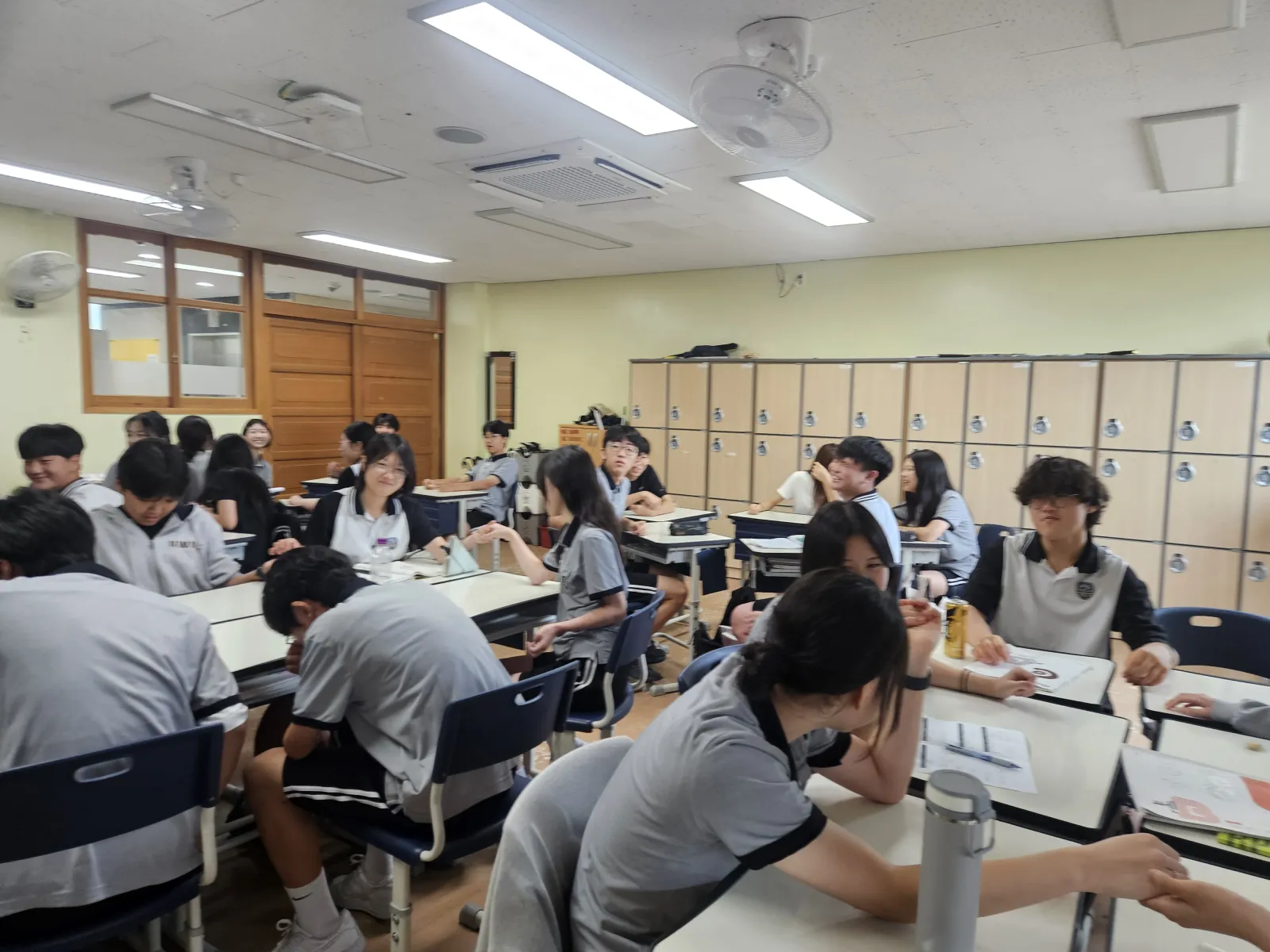 성남 낙원중 교실 레크리에이션 현장 사진 8