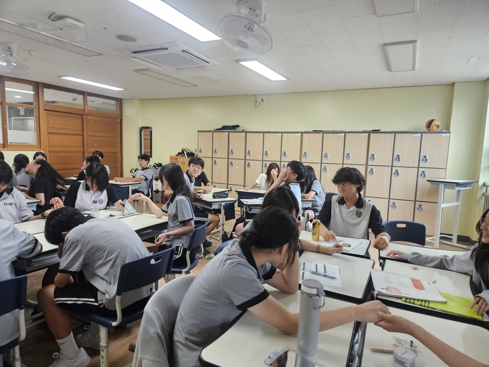성남 낙원중 교실 레크리에이션 현장 사진 9
