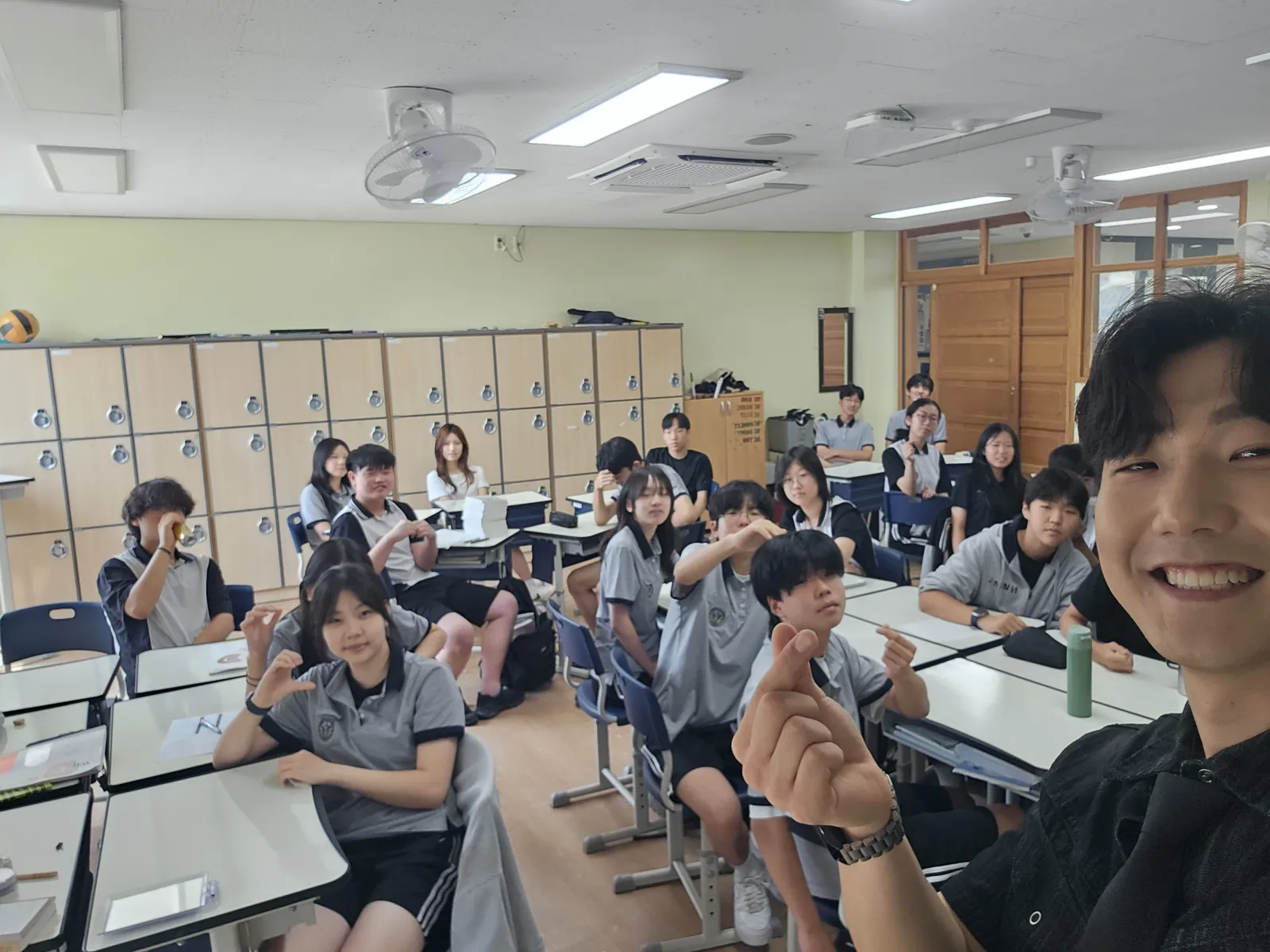 성남 낙원중 교실 레크리에이션 현장 사진 19