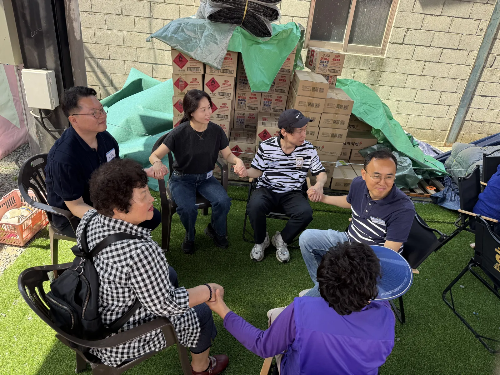 에스원 임직원 가족 자원봉사 현장 사진 11