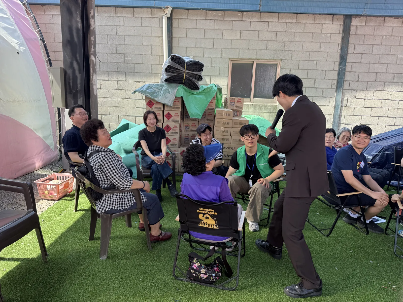 에스원 임직원 가족 자원봉사 현장 사진 19