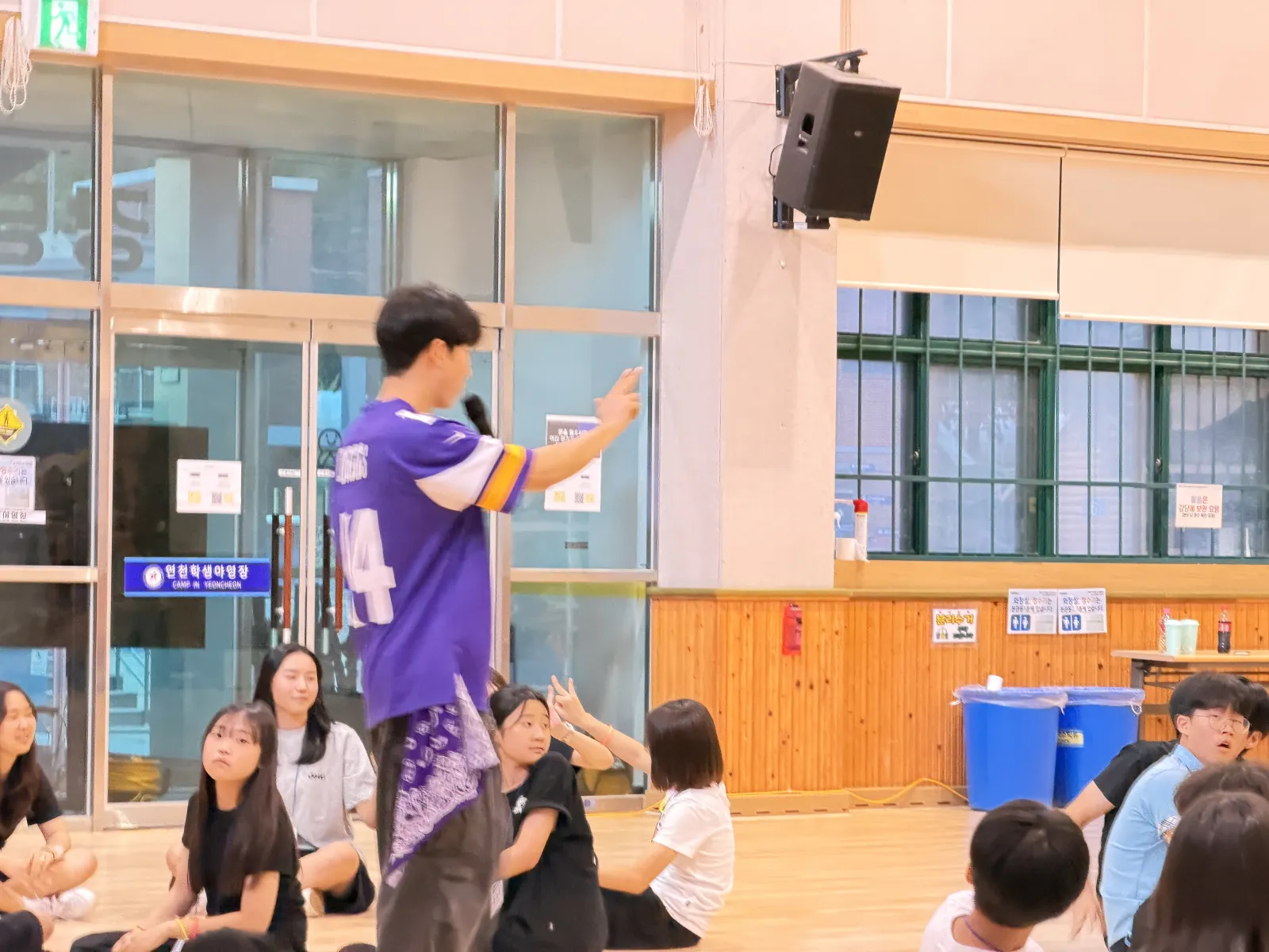 경기도 연천학생야영장 민락중 레크리에이션 현장 사진 7