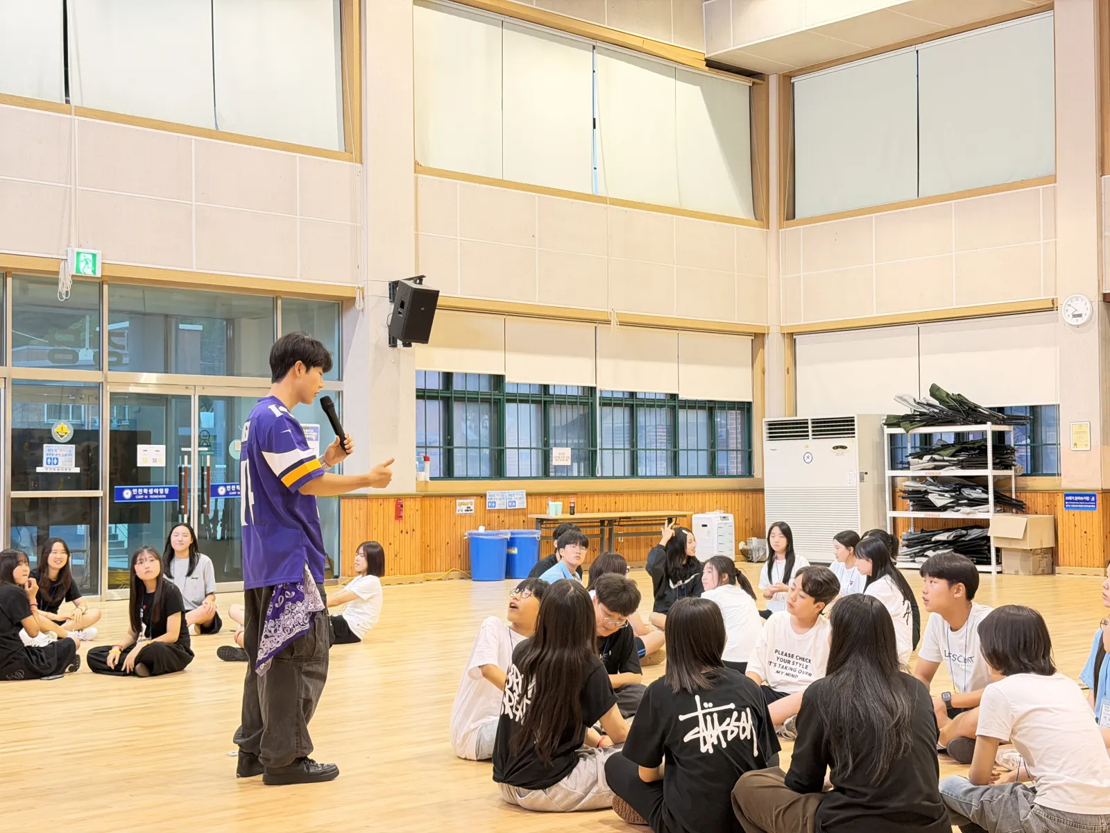 경기도 연천학생야영장 민락중 레크리에이션 현장 사진 9