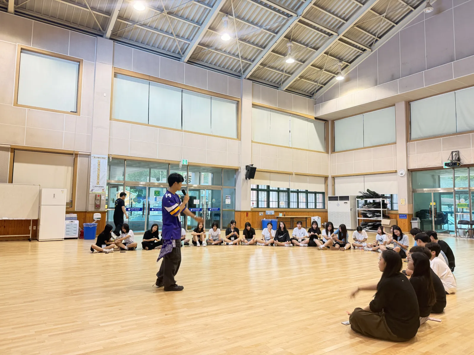 경기도 연천학생야영장 민락중 레크리에이션 현장 사진 17